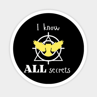 ALL secrets Secret Society Magnet